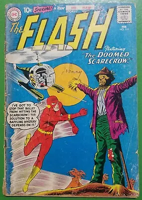 Buy Flash #118 1st App Of Steve Palmer Wally West Carmine Infantino 1961 DC GD • 27.96£