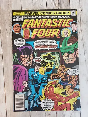 Buy Fantastic Four #177  Marvel 1976 - 1st App. Texas Twister; 1st App Captain Ultra • 10.24£