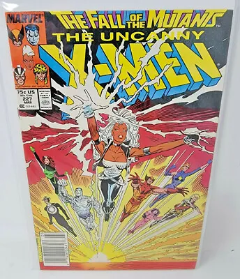 Buy Uncanny X-men #227 Adversary Appearance *1988* Newsstand 7.0 • 5.31£