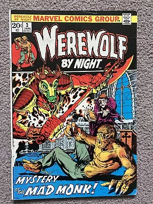 Buy Marvel Werewolf By Night #3 1st App Darkhold • 50£