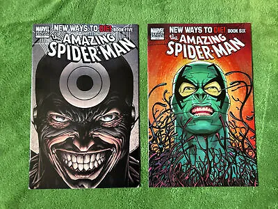 Buy Amazing Spider-man #572, 573 Variant New Ways To Die Lot Of 2 Comics!! • 19.78£
