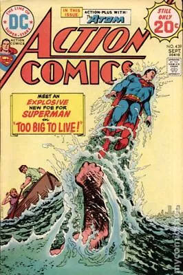 Buy Action Comics #439 FN+ 6.5 1974 Stock Image • 6.80£