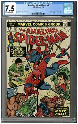Buy Amazing Spider-man #140 CGC 7.5 • 66.83£
