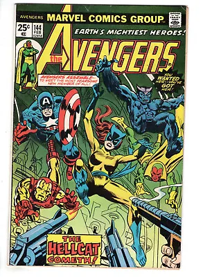 Buy Avengers #144 (1976) - Grade 6.0 - 1st Appearance Of Hellcat - George Perez Art! • 31.78£
