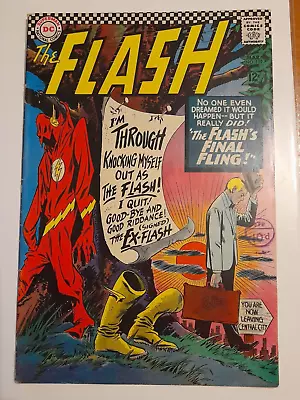 Buy The Flash #159 Mar 1966 FINE+ 6.5  The Flash's Final Fling  • 19.99£
