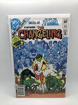 Buy Tales Of The New Teen Titans Starring The Changling 3 Wolfman Perez 1982 • 16£