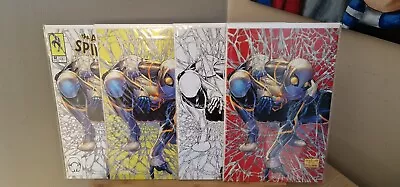 Buy Amazing Spider-Man 62 Kirkham Trade, Red, Yellow, & Ink McFarlane Homage NM Set  • 85£