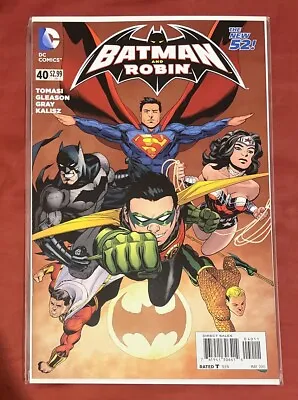 Buy Batman And Robin #40 New 52 DC Comics 2015 Sent In A Cardboard Mailer • 3.99£
