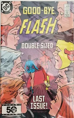 Buy FLASH #350 (GOOD-BYE FLASH - DOUBLE-SIZED LAST ISSUE) DC Comics (1985) - Fn+ • 7.99£