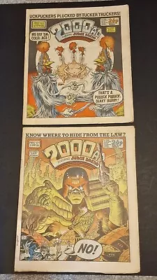 Buy 2000 AD Featuring Judge Dredd Prog 464-465 April  1986 2x Issues  • 4.99£