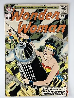 Buy Wonder Woman 122 (Mid Grade) Robert Kanigher, Ross Andru 1961 DC Comics • 63.73£