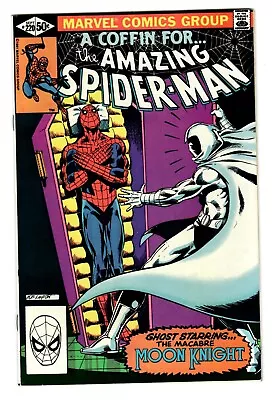 Buy Amazing Spider-Man 220 Sep 1981 NM- 9.2 - Moon Knight • 32.10£