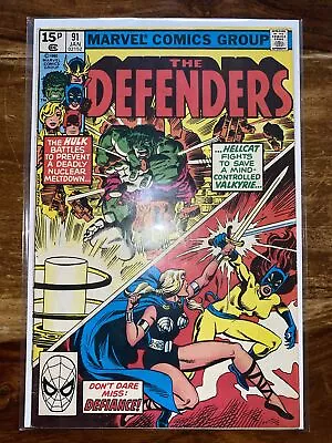Buy The Defenders 91. 1981. Features Daredevil. Rich Buckler & Al Milgrom Art. FN+ • 2.99£