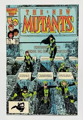Buy The New Mutants #38. (Marvel 1986) VF- Condition Classic. • 6.38£