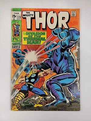 Buy Thor #170 (Marvel, 1969) Vintage Silver Age • 11.87£