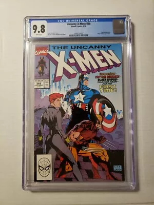 Buy Uncanny X-men #268 Cgc 9.8 1990 Jim Lee Wolverine Black Widow Captain America  • 179.82£