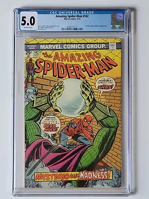 Buy Marvel Amazing Spider-Man #142 CGC 5.0 • 27.80£