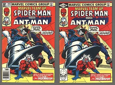 Buy Marvel Team-Up # 103 Spider-Man Ant-Man 2nd Taskmaster - Newsstand & Direct - VF • 47.38£