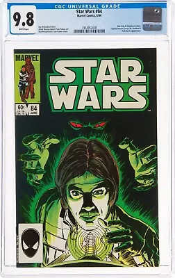 Buy Star Wars #84 CGC 9.8 1983 White Pages Han Solo Chewbacca Darth Vader Obi-Wan  • 275.02£