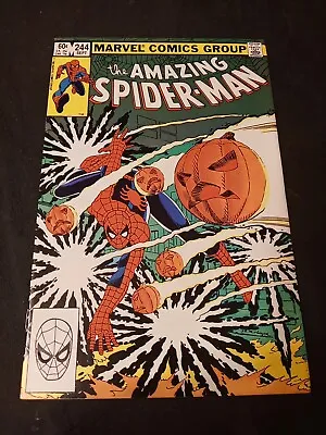 Buy AMAZING SPIDER-MAN 244 KEY 3rd HOBGOBLIN NM MARVEL 1983 • 19.76£