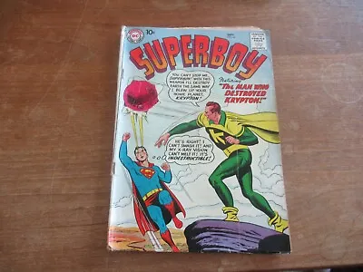 Buy Superboy #67 Dc Silver Age Key Bizarro Appears In Ad Before Superboy #68! • 75.99£