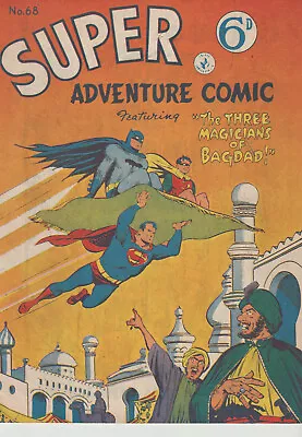 Buy ###atlas Publishing Super Adventure #68 February 1956 Uk Dc Reprint F/vf (7.0) # • 80£