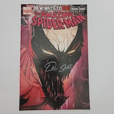Buy Amazing Spiderman 581 Romita Jr Variant 2nd App Anti-Venom Signed Dan Slott • 43.36£