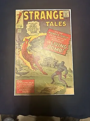 Buy Strange Tales Silver Age Comic # 112 1st Eel Human Torch Fantastic Four  • 47.94£
