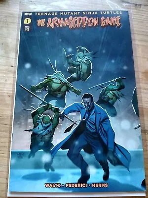 Buy IDW Teenage Mutant Ninja Turtles Armageddon Game 1 Cover RI 1:10 Variant • 11.99£