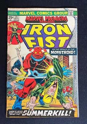 Buy Marvel Premiere #24 - Iron Fist - 1975 Marvel Comics • 3.96£