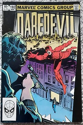 Buy Daredevil Issue #192 Near Mint Marvel 1983 Kingpin • 2.50£