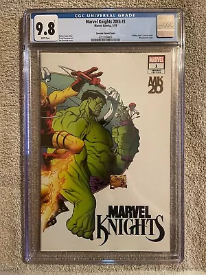 Buy Marvel Knights 20th # 1 , CGC 9.8 , Ltd 1:100 Variant , Joe Quesada !! • 173.93£