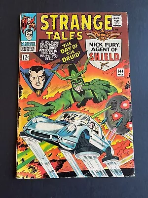 Buy Strange Tales #144 - 1st Appearance Of Jasper Sitwell (Marvel, 1966) Fine • 18.88£