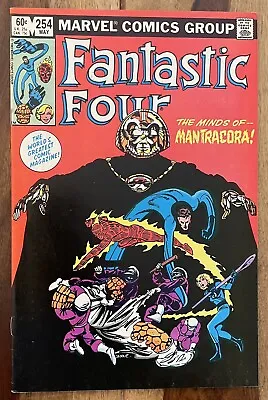 Buy Fantastic Four #254-1st Appearance Mantracora-she-hulk-wasp-john Byrne Nm 9.2 • 5.56£