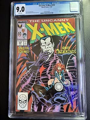 Buy CGC 9.0 Uncanny X-Men 239 White Pages 1st Cover Of Mr Sinister 🔑🔥 • 51.39£