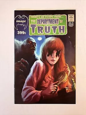 Buy Department Of Truth #10 (2021) 9.4 NM Image House Of Secrets 92 Homage Variant • 23.99£