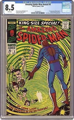 Buy Amazing Spider-Man Annual #5 CGC 8.5 1968 1618509013 • 233.24£