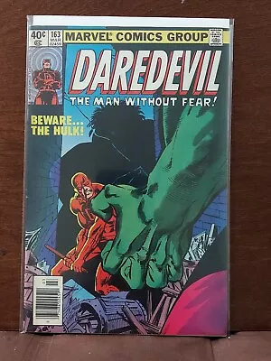 Buy Daredevil 163 1st Series Vf Condition 1980 • 35.06£