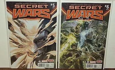 Buy Secret Wars #5 #6 Marvel Comics 2015 Hickman Alex Ross Deadpool & Wolverine Mcu • 14.99£