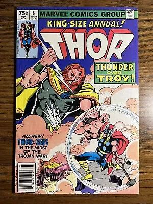 Buy Thor Annual 8 1st App Of Athena Battle Of Thor Vs Zeus Marvel 1979 Vintage • 15.79£