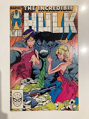 Buy Incredible Hulk 347 - 1988 - Very Good Condition - 1st App Mr Fixit • 12.50£