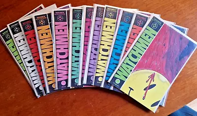 Buy Watchmen Full Set Alan Moore/Dave Gibbons 1st Print  • 185£