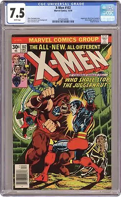 Buy Uncanny X-Men #102 CGC 7.5 1976 4224234008 • 140.55£