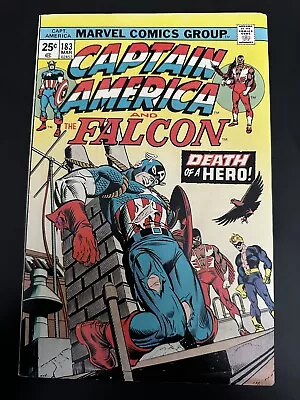 Buy CAPTAIN AMERICA And The FALCON #183 BRONZE AGE Marvel FALCON VF+ 8.5 • 23.32£