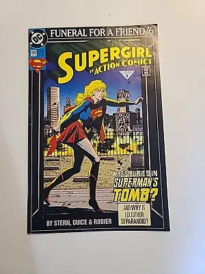 Buy Action Comics #686 Supergirl DC Comics Funeral 1993 Great Shape • 12.05£