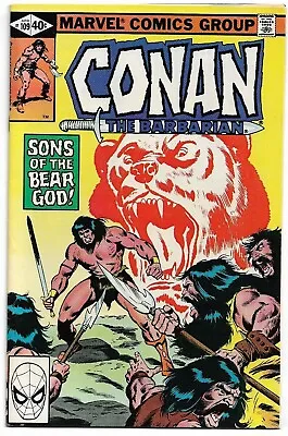 Buy Conan The Barbarian#109 Vf/nm 1980 Marvel Bronze Age Comics • 19.22£