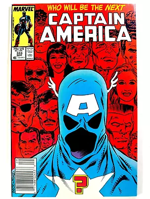 Buy Marvel CAPTAIN AMERICA (1987) #333 NEWSSTAND 1st John WALKER VF (8.0) Ships FREE • 16.78£