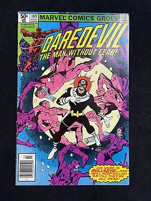 Buy Daredevil #169 VF 2nd App Of Elektra Newsstand Frank Miller Key Marvel 1981 • 33.58£