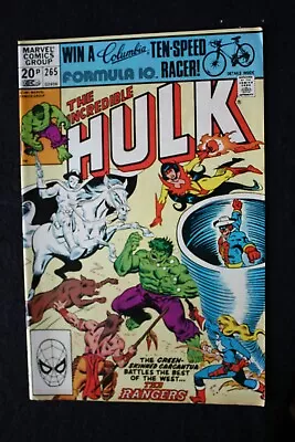 Buy THE INCREDIBLE HULK #265 1981 MARVEL Comic • 12.95£
