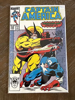 Buy Captain America #330 Marvel Comic Book 6.5 Ts13-57 • 7.97£